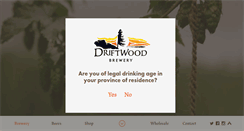 Desktop Screenshot of driftwoodbeer.com