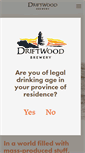 Mobile Screenshot of driftwoodbeer.com